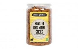 Urban Platter Roasted Ragi Millet Sticks Nachani Chakli  Plastic Jar  200 grams